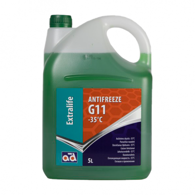 "AD" Antifrizas (aušinimo skystis) G11 žalias -35°C, 5l