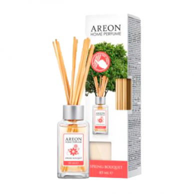 "Areon Home Perfumes" Išskirtinis namų kvapas su lazdelėmis Spring Bouquet 1