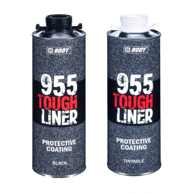 "BODY 955 TOUGH LINER" Padidintos apsaugos apsauginė danga, 0,6l+0,2l