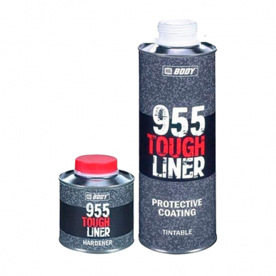 "BODY 955 TOUGH LINER" Padidintos apsaugos apsauginė danga, 0,6l+0,2l 3