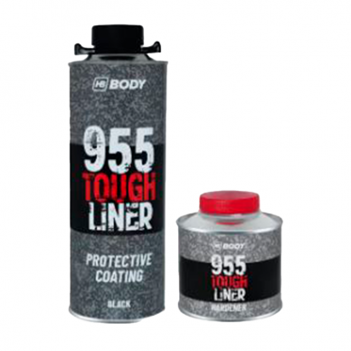 "BODY 955 TOUGH LINER" Padidintos apsaugos apsauginė danga, 0,6l+0,2l 2