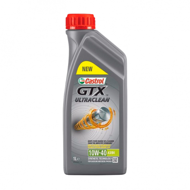 "Castrol GTX Ultraclean" 10W-40, A3/B4 2