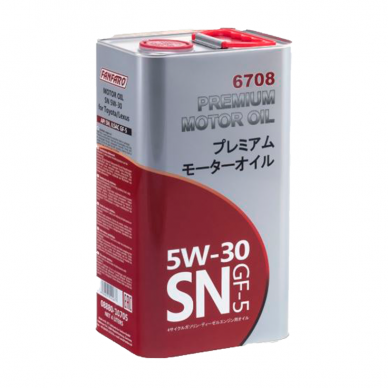 "Fanfaro Premium Motor Oil" Toyota/Lexus OEM 5W-30, SN/GF-5 2