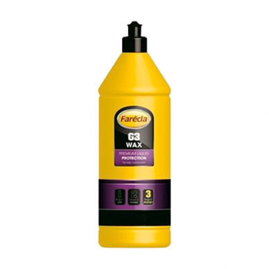 "Farecla G3 WAX Premium Liquid Protection" Poliravimo vaškas - pienelis, 500g 1