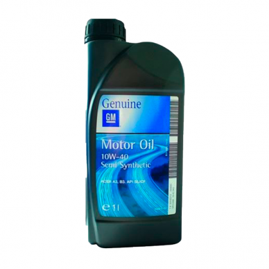 "GM Motor oil" 10W-40, A3/B4 1