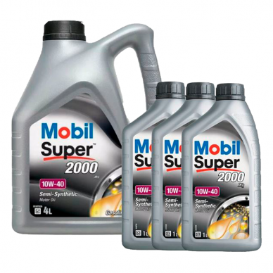 "Mobil Super 2000" 10W-40, A3/B3 1