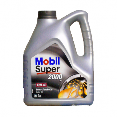 "Mobil Super 2000" 10W-40, A3/B3 3