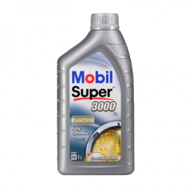 "Mobil Super 3000" 5W-40, A3/B3/B4 1