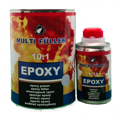 "Multi Fuller" Epoksidinis gruntas 10:1, pilkos spalvos, 1kg
