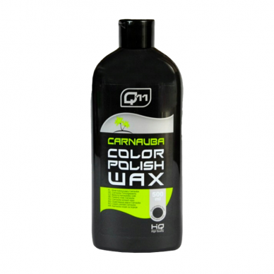 "Q11 Carnauba Color Polish Wax" Kėbulo poliravimo vaškas, 500ml 2