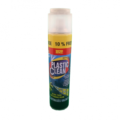 "SVP Plastic Clean" Aktyviosios putos su šepečių, 650ml 2