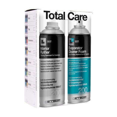 "Total Care" Kondicionieriaus valymo rinkinys, žalio obuolio kvapo, 200ml 1