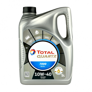 "TOTAL Quartz 7000 Diesel" 10W-40, A3/B4 3