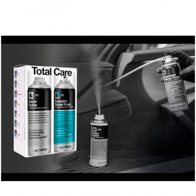 "Total Care" Kondicionieriaus valymo rinkinys, žalio obuolio kvapo, 200ml