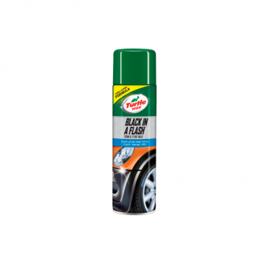 "Turtle Wax Black In A Flash" Bamperiu atnaujinimo priemonė, 500ml