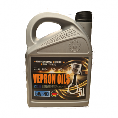 "Vepron oils" 5W-40, A3/B4