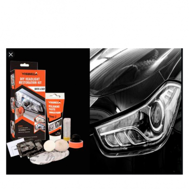 "Visbella Diy Headlight Restoration Kit" Žibintų poliravimo rinkinys 1