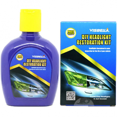 "Visbella Diy Headlight Restoration Kit" žibintų polirolis, 125ml