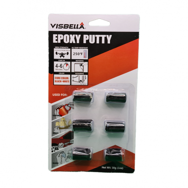 "Visbella Epoxy Putty" Epoksidinis glaistas "šaltas suvirinimas" 1