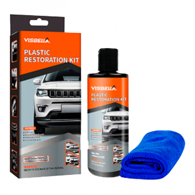 "Visbella Plastic Restoration Kit" Nedažyto plastiko atnaujinimo rinkinys