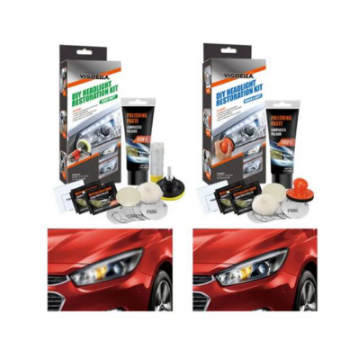 "Visbella Diy Headlight Restoration Kit" Žibintų poliravimo rinkinys 1