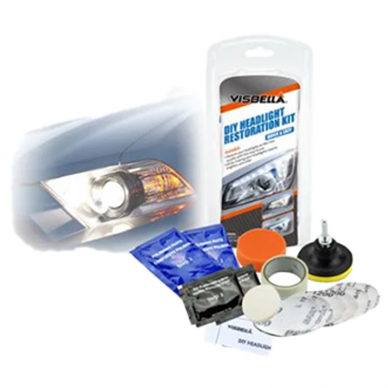 "Visbella Diy Headlight Restoration Kit" Žibintų poliravimo rinkinys